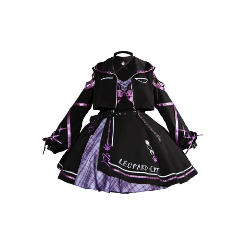 Фиолетовые женские платья в стиле Лолита