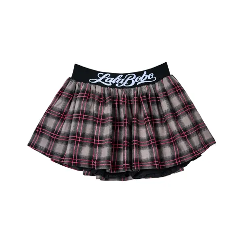 LALABOBO Повседневные короткие юбки женские серые