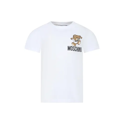 MOSCHINO Белая Детская Рубашка