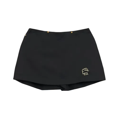 EVPGB Повседневные короткие юбки Женские Черный
