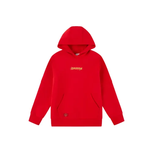 QIAODAN Толстовка Enchantment Красный Enchantment Красный С принтом по всей поверхности Подростки