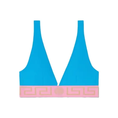 VERSACE Синий Женские Двухкомпонентные Купальники