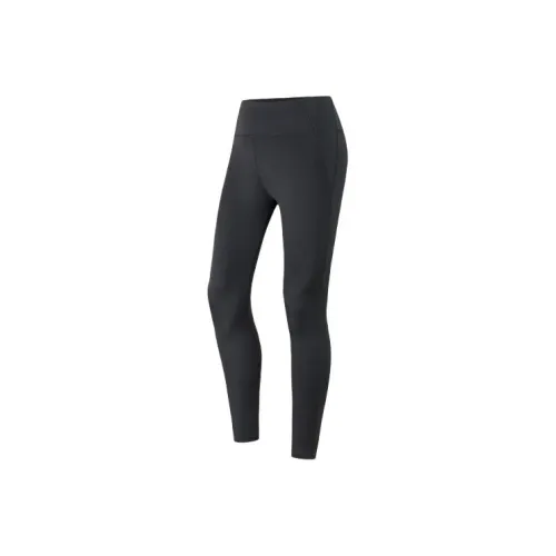 Anta ZONGXUNXILIE Черные Женские Спортивные Брюки