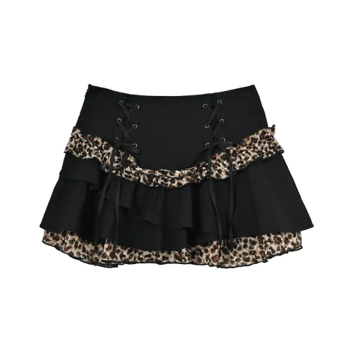 SNBL Повседневные короткие юбки Женские Черный