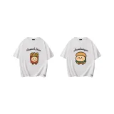 Картофель фри Белый + Гамбургер Белый