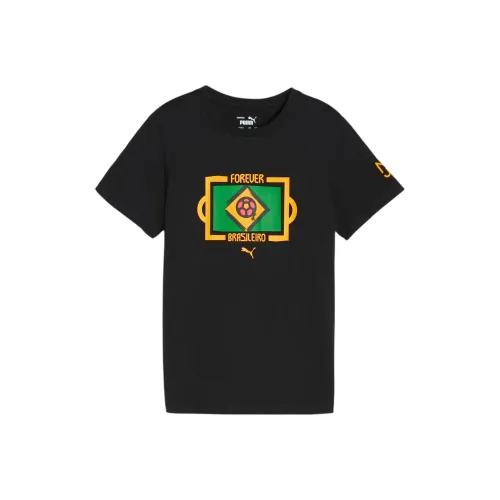 PUMA x NEYMAR JR X Copa AMÉRICA NEYMAR JR Футболка Черная Дети Возраст 3-7 лет