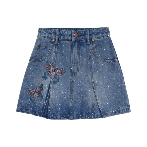 TCH Повседневные короткие юбки Женские Blue