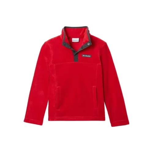 Columbia Steens Красный Kids Свитшоты