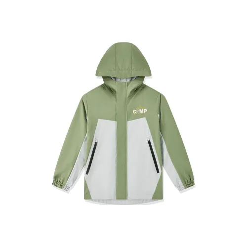 QIAODAN Куртки Пальто Fern Трава Зеленый Подростки