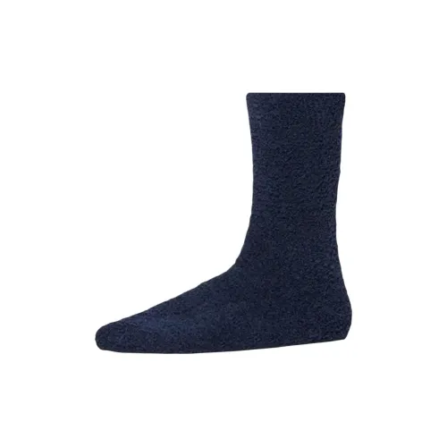 UGG 1 пачка Морской синий Мужской MID Носки до икры