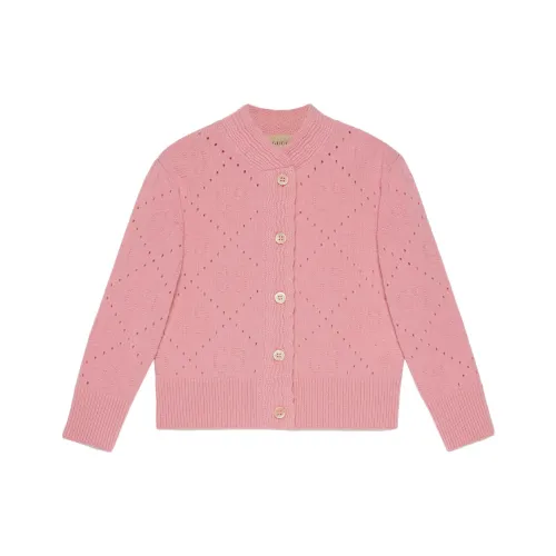 GUCCI Розовый Kids Свитеры