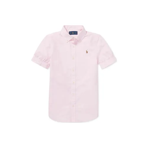 Polo Ralph Lauren Рубашка SS22 Розовая Детская