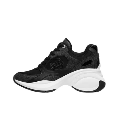 MICHAEL KORS Zuma Low Топ Толстоподошвенные кроссовки Женские Черный