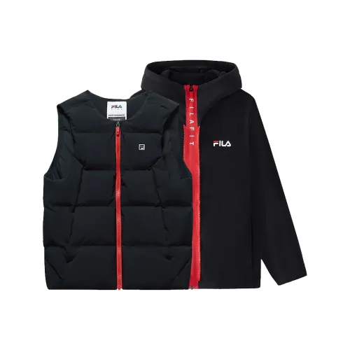 FILA KIDS Пуховый жилет 2 предмета комплект Легенда синий Подростки