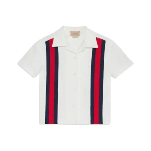 GUCCI Поло SS24 Белый Детский