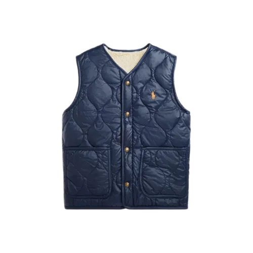 Ralph Lauren Темно-синий Kids Пуховый жилет