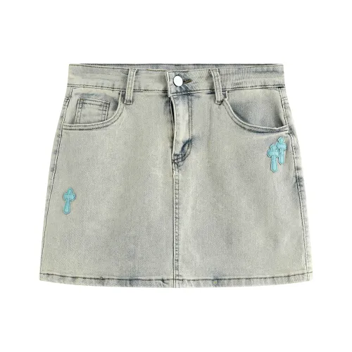 9 Кошачьих Лакомства Джинсовые Короткие Юбки Женские Многоцветные