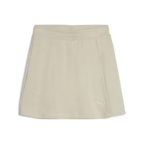 PUMA Artisanal Повседневные короткие юбки Женские Коричневый