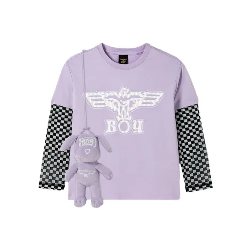 BOY JUNIOR T-Shirt Детская Фиолетовая