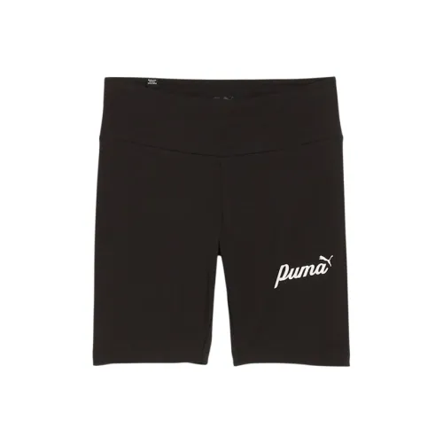 Puma ESS+ Черные Женские Спортивные Шорты