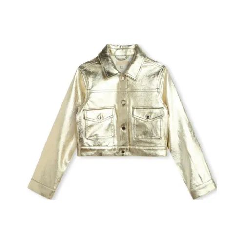 MICHAEL KORS Куртки Пальто SS24 Золотой Детский