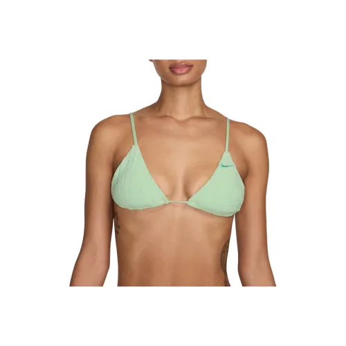 nike Плавание Ретро Flow Женские Галстук STRING Бикини Топ Бикини Женские Паровой зеленый