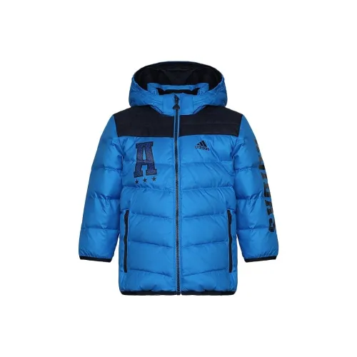 Adidas Пуховик Синий Infant и Toddler