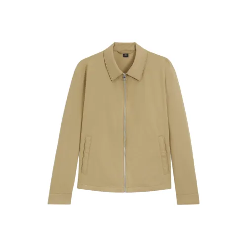 Hugo Boss x BECKHAM Куртки и Пальто Мужской Светлый Бежевый