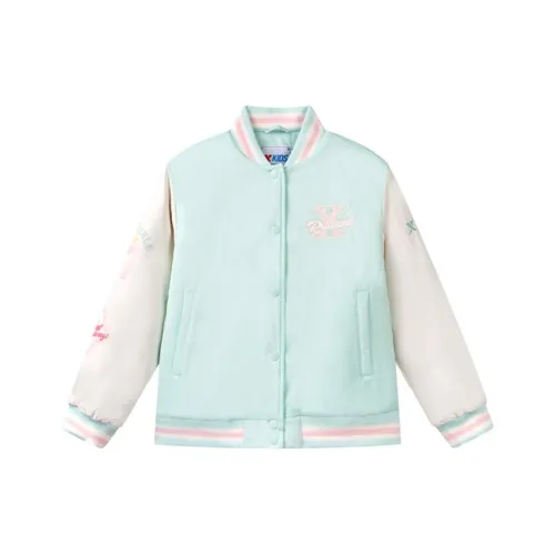 XTEP Хлопковый пуховик TAFENG Зеленый Nurture Белый Подростки