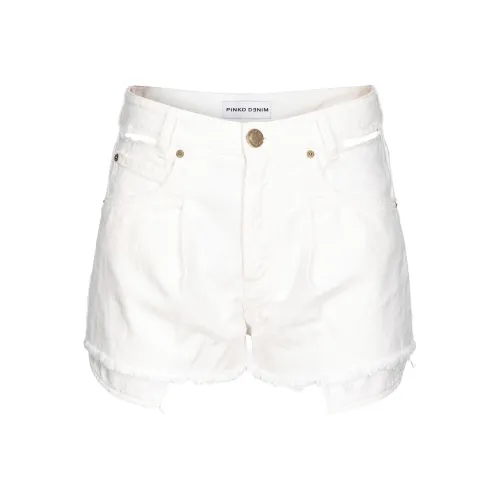 PINKO Джинсовые шорты Женские Белые