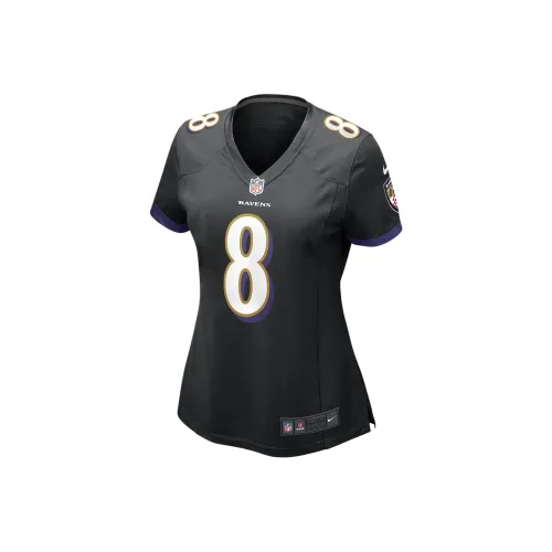Nike Game FOOTBALL JERSEY Футбол Джерси Baltimore Ravens Lamar Jackson Женские Черный