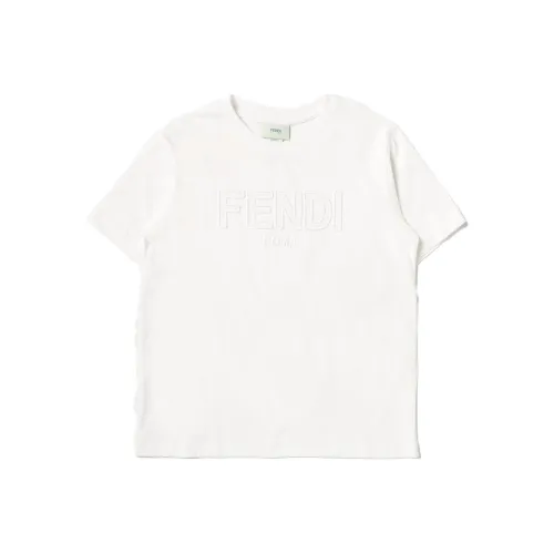FENDI Белая Kids T-рубашка