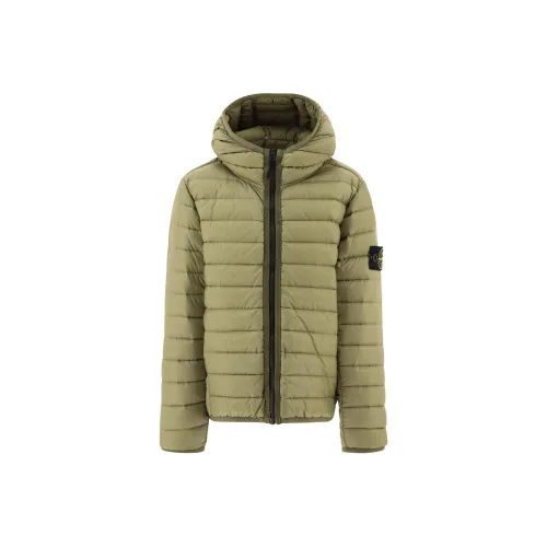 STONE ISLAND Куртки и пальто Зеленый Детский