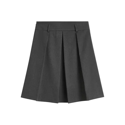 Inman Повседневные короткие юбки Женские Темно-серый