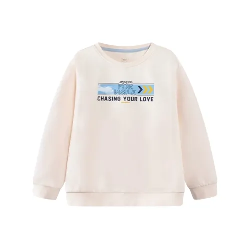 361°KIDS Толстовка SS25 Отбеленный Белый Краска Подростки