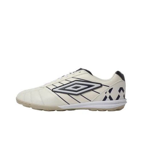 Umbro TREBLE XAI Slip-resistant Abrasion-resistant Football Cleats Unisex White Умбро TREBLE XAI Противоскользящие Износостойкие Футбольные бутсы Унисекс Белый