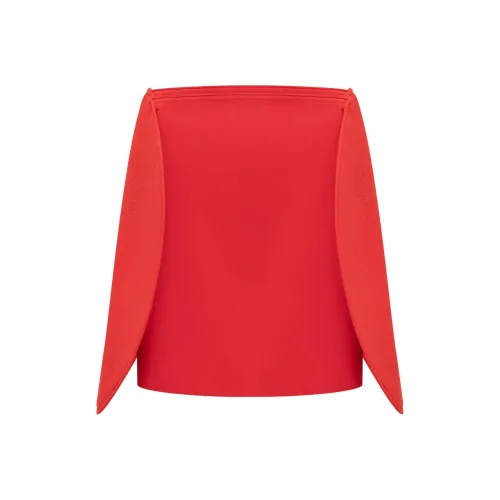 VICTORIA BECKHAM Повседневные короткие юбки Женские Red