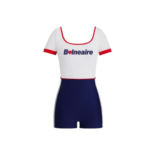 BALNEAIRE Красный, белый, синий, пэчворк, женские, ван-пис, купальники