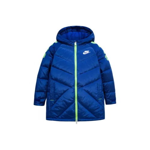 Nike Пуховик Turkish Blue Детский