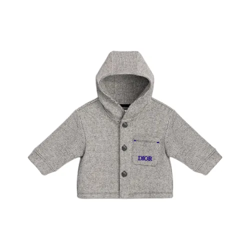 DIOR Куртки Пальто SS25 Серый Младенец и Малыш