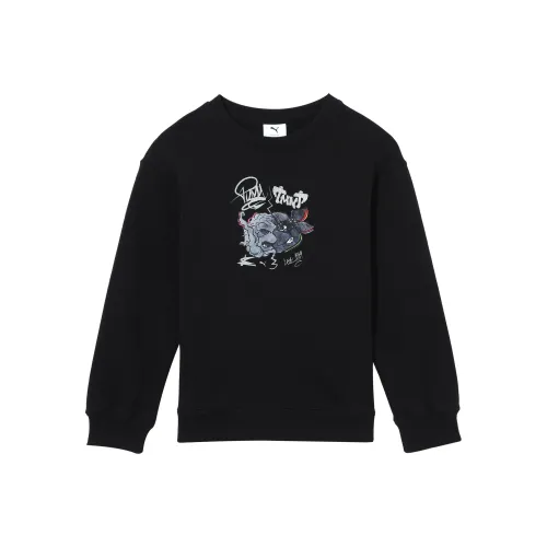 PUMA x TMNT Толстовка RELAXEDgraphic Черная Подростки