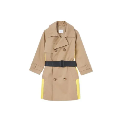Burberry SS22 Стандартное издание Нейлон Пальто Весна-осень Детский Архивный бежевый