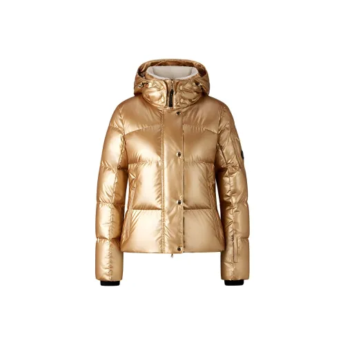 BOGNER SKI Топ Женские Блестящий Золотой