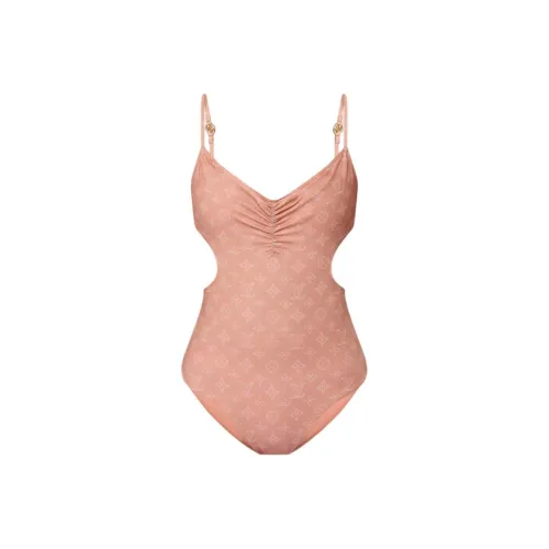 LOUIS VUITTON SS24 Ван-Пис Купальник Женский Розовый