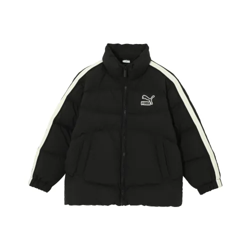 PUMA Пуховик Воротник-стойка Пуховик B Черный Детский