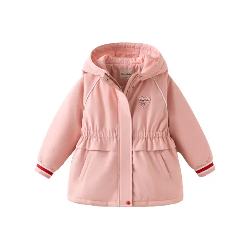 DAVE BELLA Хлопковый пуховик Розовый для детей