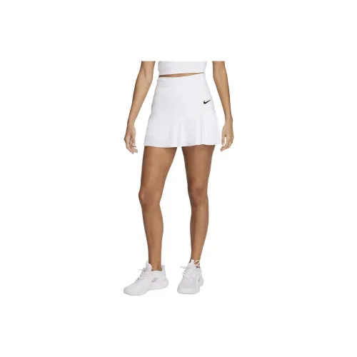 nike ADVANTAGE Женские Dri Fit Теннис Юбка Спортивные шорты Женские Белые