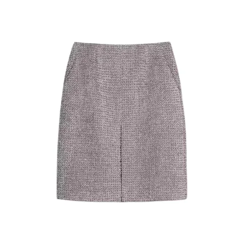 Karl Lagerfeld Повседневные короткие юбки Женские Серый