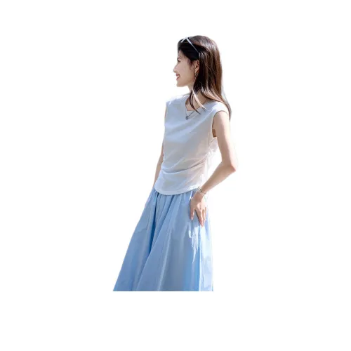 SHANGJING Белые Женские T-рубашки