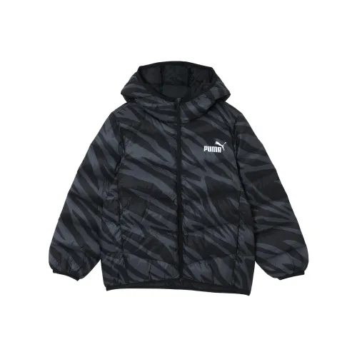 PUMA Пуховик Sportstyle Collection Light Черный Full Принт Подростки